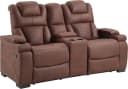 ATLANTIC home collection 2-Sitzer Sofa Faris Braun Relaxfunktion Bild 3