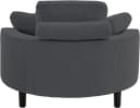 ATLANTIC HOME COLLECTION Loveseat Ravi Anthrazit mit Stauraumhocker Bild 5