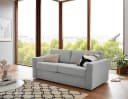 ATLANTIC HOME COLLECTION Schlafsofa Rolando Grau 196 cm Bild 2