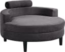 ATLANTIC HOME COLLECTION Loveseat Ravi Anthrazit mit Stauraum Bild 1