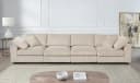 OTTO HOME Bennid 4-Sitzer Modulsofa XXL Beige Creme-Weiß Cord Bild 2