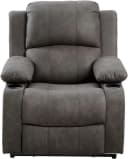 ATLANTIC HOME COLLECTION Relaxsessel Cicero Dunkelgrau mit Getränkehalter Bild 2