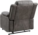 ATLANTIC HOME COLLECTION Relaxsessel Cicero Dunkelgrau mit Getränkehalter Bild 4
