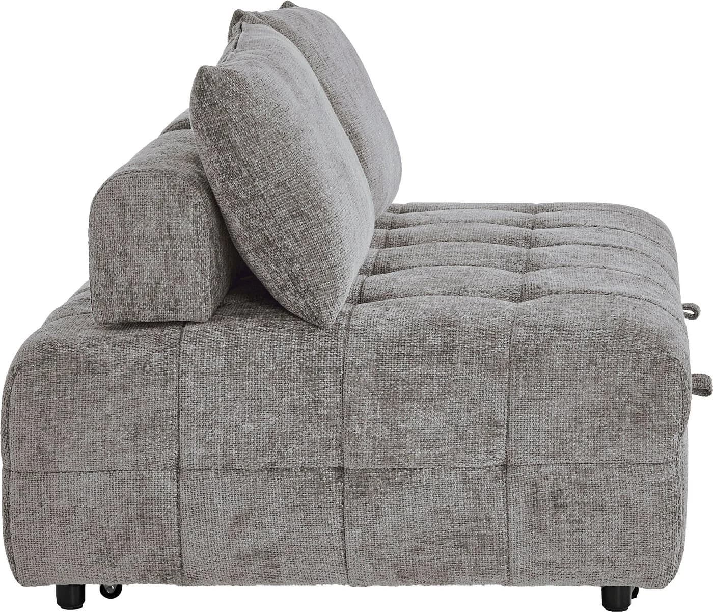 ATLANTIC HOME COLLECTION Schlafsofa taupe mit Sitztiefenverstellung - Bild 5