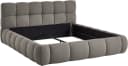 ATLANTIC home collection Polsterbett Nuala Grau Melange-Effekt Bild 1