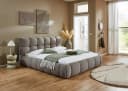 ATLANTIC home collection Polsterbett Nuala Grau Melange-Effekt Bild 5