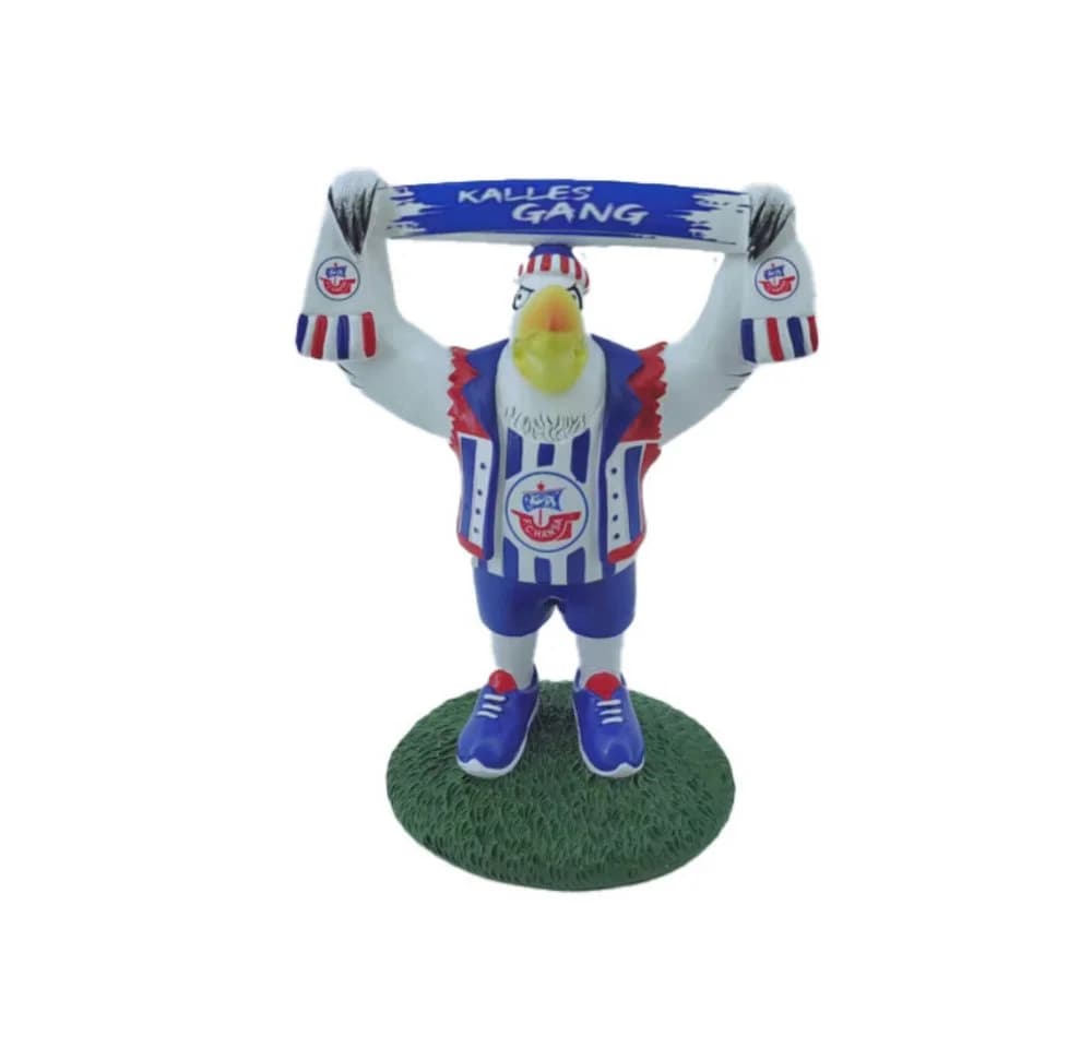 FC Hansa Rostock Gartenzwerg Maskottchen Dekofigur Blau - Bild 2