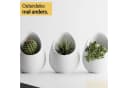 Shapes - Decorations Blumentopf Nuvia Planter Two-Tone Design Weiß Bild 1