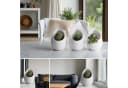 Shapes - Decorations Blumentopf Nuvia Planter Two-Tone Design Weiß Bild 4