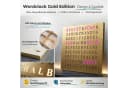 build-yours.de Wortuhr Jupiter LED Wanduhr goldfarben Bild 5