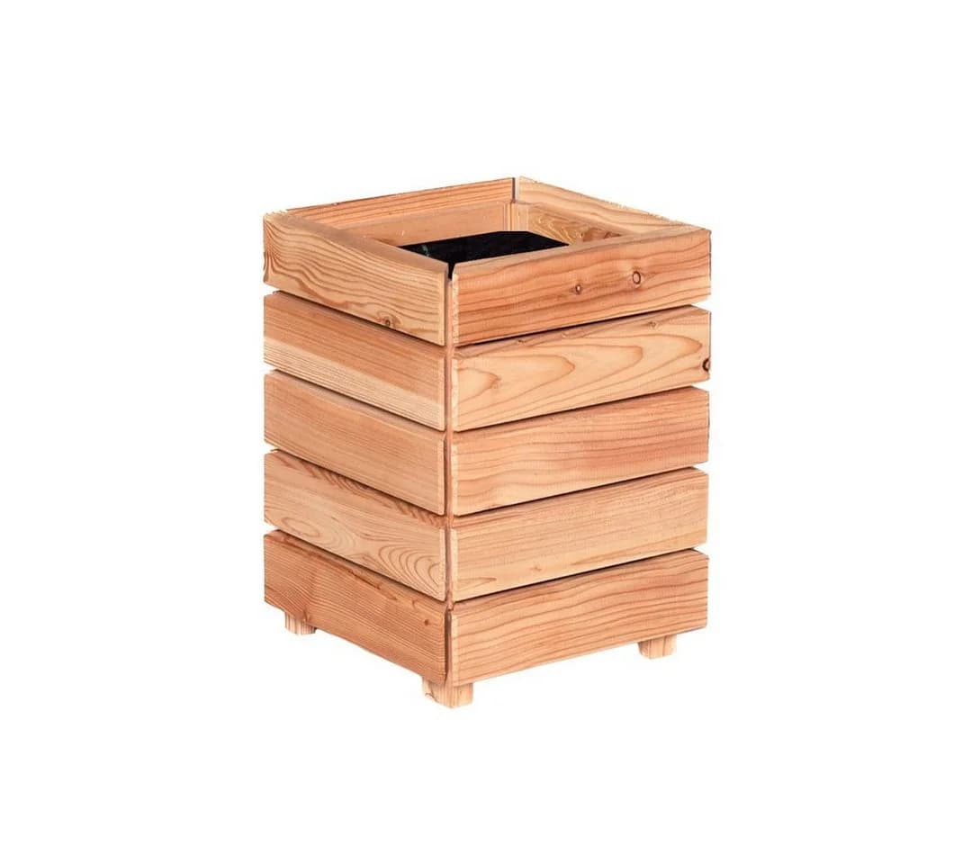 Mega-Holz Pflanzkübel Modulo Lärchenholz Naturbelassen - Bild 2