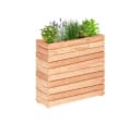 Mega-Holz Hochbeet Balkon Pflanzkübel 90x30x75 cm Lärche Holz Modular Bild 2