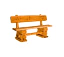 Mega-Holz Gartenbank Rustikal Pinie 3-Sitzer Bild 2