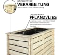 Mega-Holz Hochbeet PLANTO Kiefer Stecksystem Bild 4