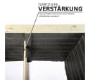 Mega-Holz Hochbeet PLANTO Kiefer Stecksystem Bild 5