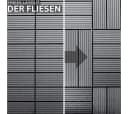 Mega-Holz Terrassenfliesen Anthrazit Klicksystem Bild 3