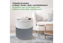 WIESEN.design Wäschekorb KNUT - Faltbar, Baumwolle, Grau/Beige Bild 4