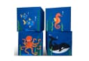 WIESEN.design Spielzeugtruhe 4er-Set, Spielzeugkiste, Aufbewahrungsbox Kinderzimmer Bild 2