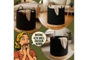 WIESEN.design Wäschekorb 80L Baumwollseil Schwarz Bild 5