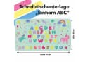 Lineo Schreibtischunterlage Malunterlage abwischbar Einhorn & Prinzessin Bild 1
