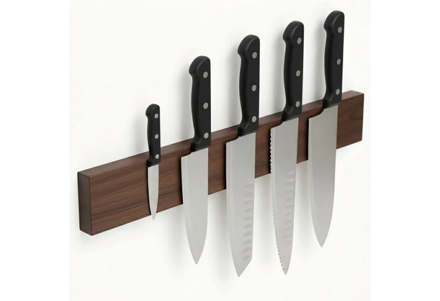 Kibun Magnetleiste aus Holz 40 cm Messerhalter Wand - Bild 2