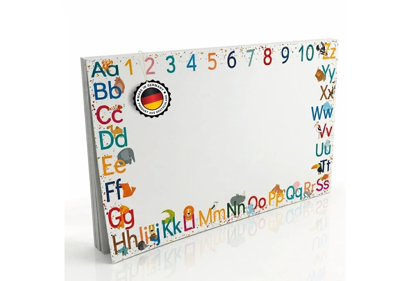 Lineo Schreibtischunterlage Alphabet 60x42 cm Bunt - Bild 2