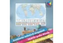 Lineo Poster Weltkarte XXL Equal Earth Bunt Bild 4