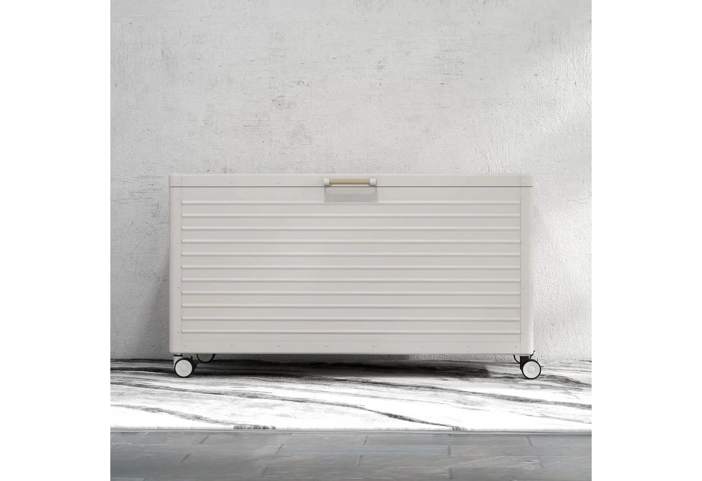 Mirador Gartenbox Aluminium Anthrazit mit Rollen & Soft-Close - Bild 2
