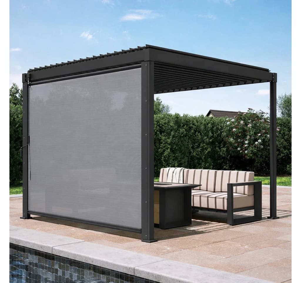 Pergola-Rollo Pergola Basic Anthrazit/Grau - Bild 2