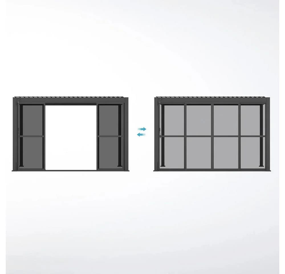 Mömax DE Pergola Seitenteil Anthrazit - Bild 4