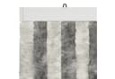 Moritz Türvorhang Flauschvorhang 118x230cm Grau Silber Hakenaufhängung Bild 4