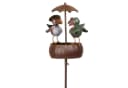 Moritz Gartenstecker Vogel mit Schirm aus Metall 128 cm Bild 5
