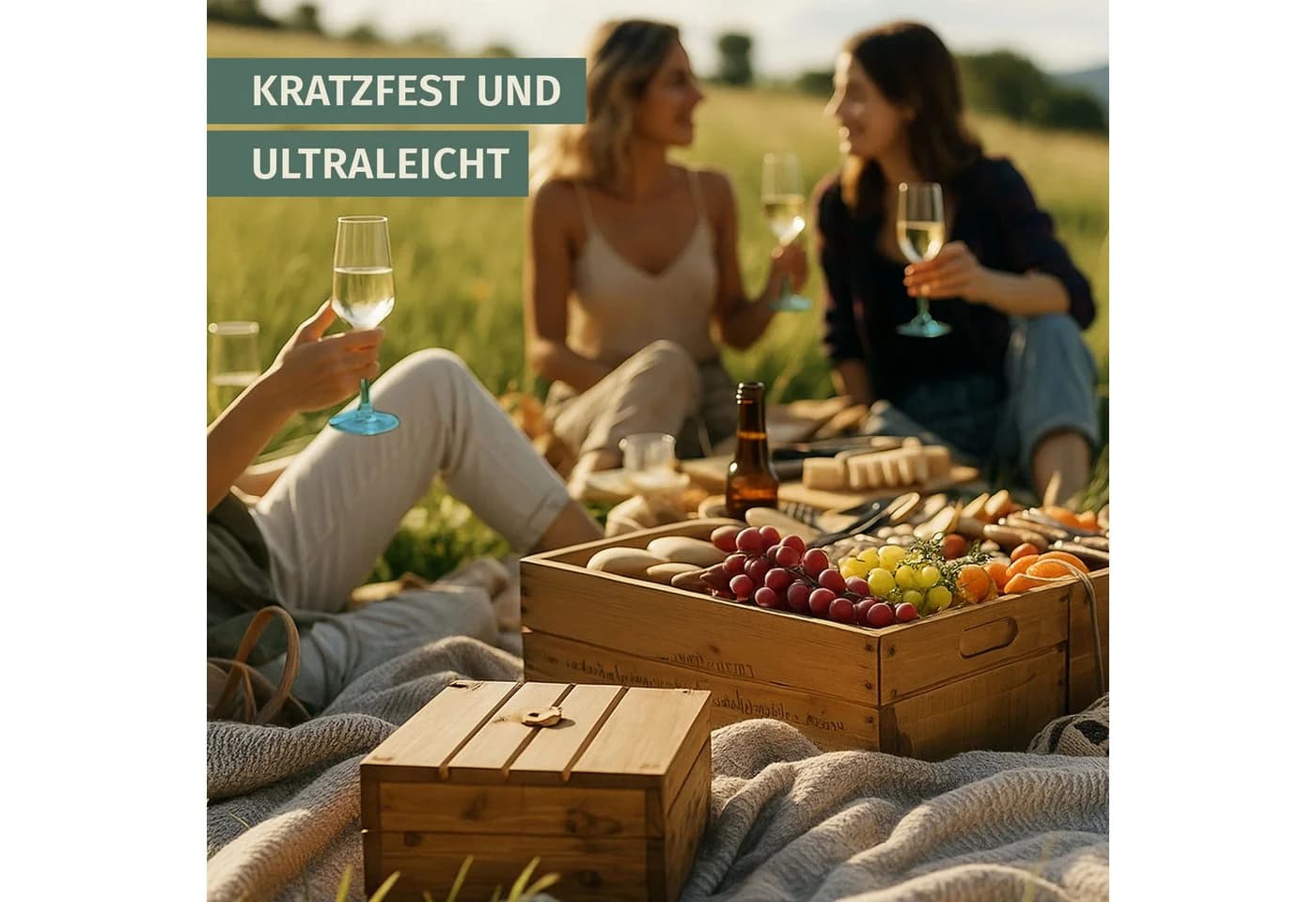 Moritz Sektglas Milano Champagnerglas 2er Set blau Polycarbonat - Bild 5