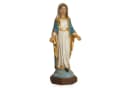 Moritz Dekofigur Jungfrau Maria Statue Blau-Gold Polyresin Bild 2