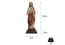 Moritz Dekofigur Jesus Christus 13,5 cm Polyresin Modern Bild 3