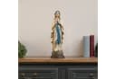 Moritz Marienfigur 42,5 cm mit Rosenkranz Polyresin Bild 1