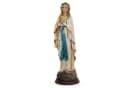 Moritz Marienfigur 42,5 cm mit Rosenkranz Polyresin Bild 4