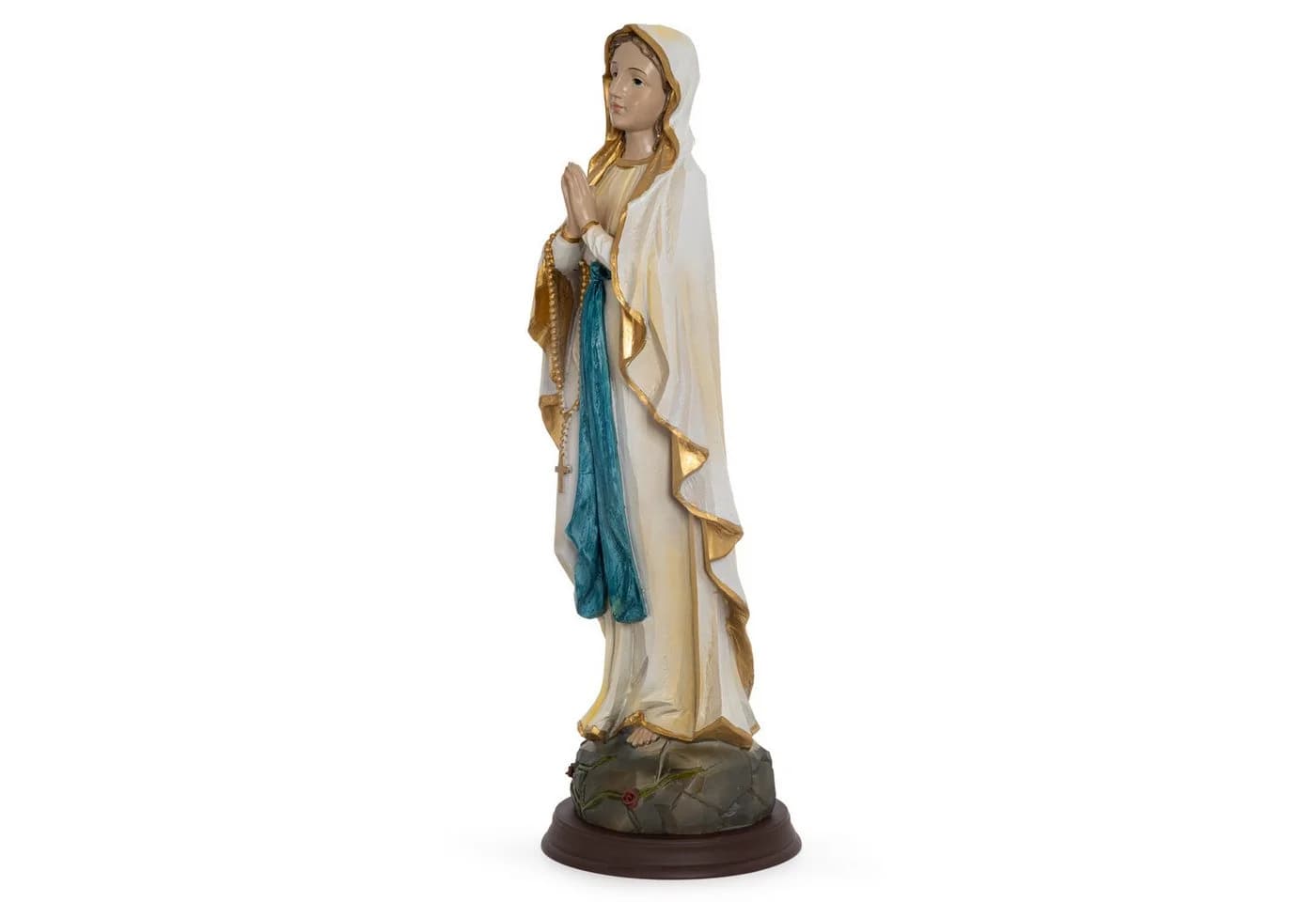 Moritz Marienfigur 42,5 cm mit Rosenkranz Polyresin - Bild 5