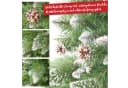 Onbest Weihnachtsbaum Winterland PVC mit Schnee-Effekt & Holzständer Bild 3