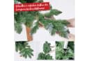 Onbest Weihnachtsbaum Winterland PVC mit Schnee-Effekt & Holzständer Bild 5