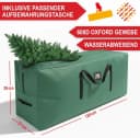 Onbest Künstlicher Weihnachtsbaum Classic Massivholz Ständer Grün Bild 4