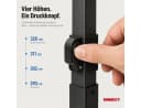 Onbest Pavillon Partyzelt 3x3m Pop-Up Grau Blau Weiß Bild 5