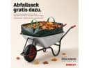 Onbest Schubkarre 250 kg Tragkraft verzinkt mit Gartensack Bild 5