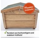 Zooprinz Igelhaus Ruby Wetterfest Vollholz Winterquartier Bild 5