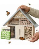 Zooprinz Insektenhotel XXL aus Vollholz mit Blechdach Bild 2
