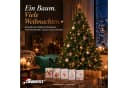 Onbest Künstlicher Weihnachtsbaum Nordmanntanne PVC mit Holzständer Bild 1