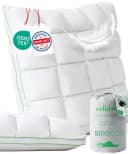 Welldora Premium Kopfkissen 100% Federn Mittelfest Ergonomisch Bild 2
