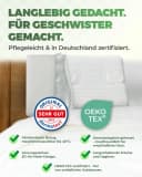 Welldora Kinderkissen Memory Foam 30x50 cm ergonomisch Bild 5