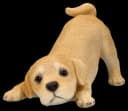Figuren Shop GmbH Hundefigur Labrador Welpe Bunt Polyresin Bild 1