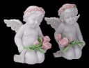 Figuren Shop GmbH Fantasy-Engel 2er Set mit Rosen Bild 1